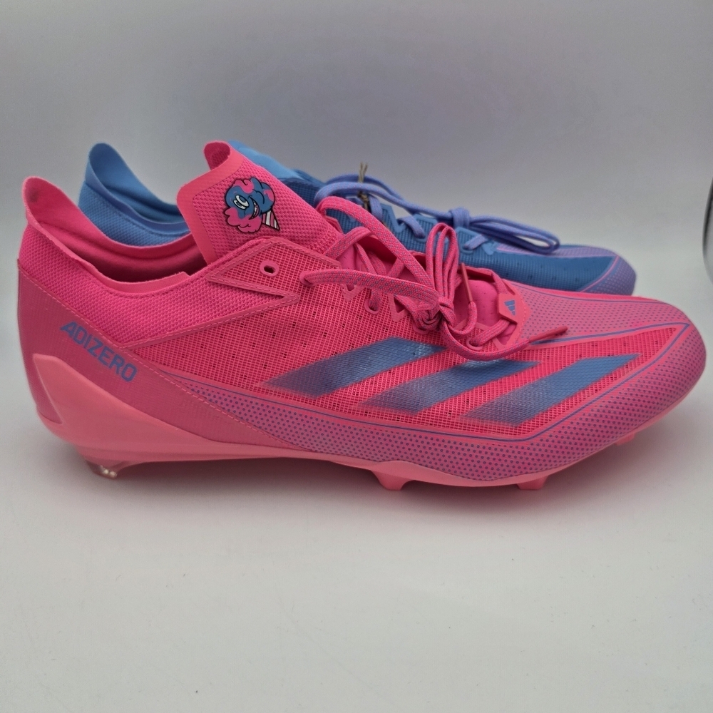 Adidas Adizero Football Electric Snack Attack IE4406 Pink Blue Mens Size 18 New